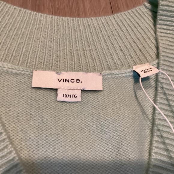 Vince Wool & Cashmere Blend Sweater (Plus Size) 1X - Picture 9 of 14